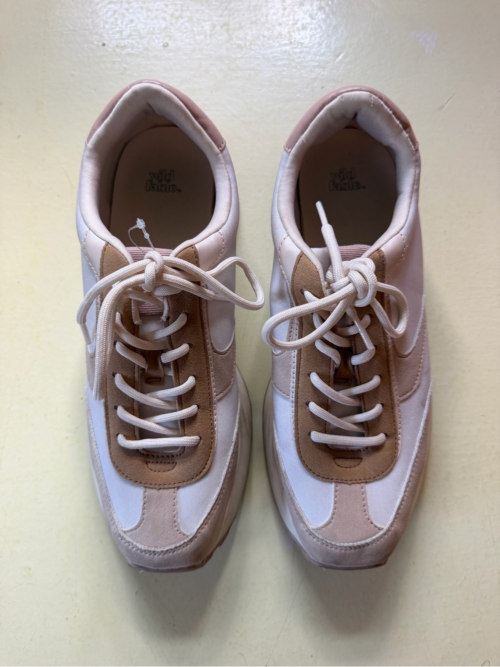 wild fable Pink and Tan Women's Sneakers